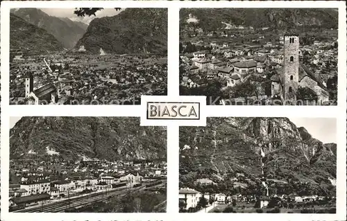 Biasca Teilansichten Kat. Biasca