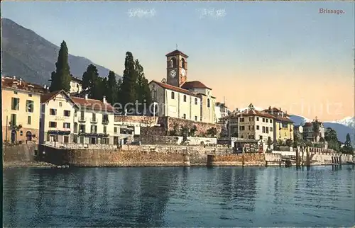 Brissago Hafenpartie / Brissago /Bz. Locarno