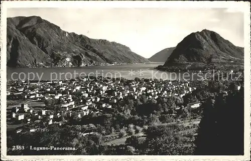 Lugano TI Panorama Kat. Lugano