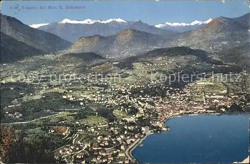 Lugano TI e Monte San Salvatore Kat. Lugano