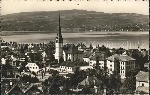 Waedenswil Panorama Kat. Waedenswil