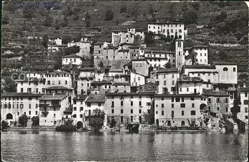 Gandria Lago di Lugano Teilansicht Kat. Gandria