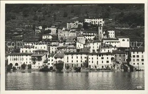 Gandria Lago di Lugano Teilansicht Kat. Gandria