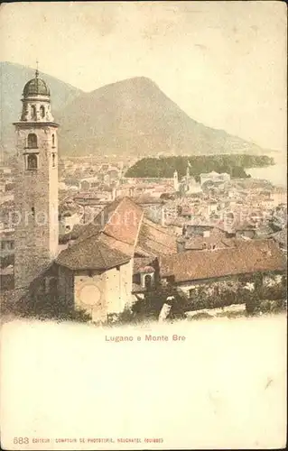 Lugano TI e Monte Bre  Kat. Lugano