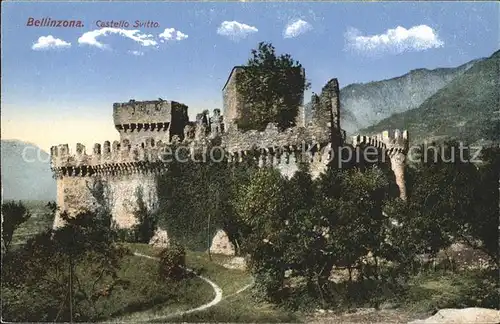 Bellinzona Castello Svitto Kat. Bellinzona