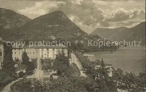 Lugano TI Giardino pubblico Monte Bre Kat. Lugano