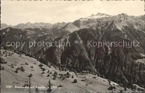 Braunwald GL mit Kaerpfstock Kat. Braunwald