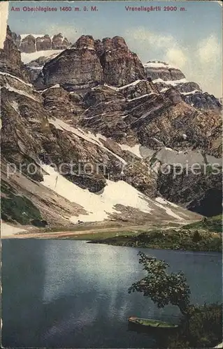 Schwanden GL Bergsee Vrenelisgaertli Kat. Schwanden GL