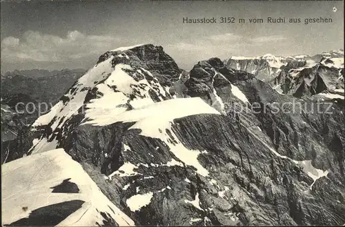 Hausstock vom Ruchi aus gesehen Kat. Hausstock