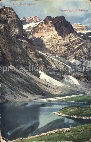 Oberblegisee Vrenelisgaertli Kat. Luchsingen