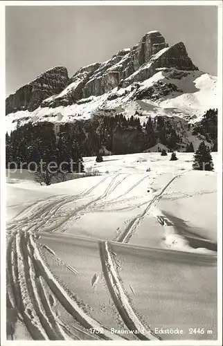 Braunwald GL Eckstoecke Kat. Braunwald