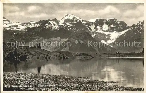 Oberblegisee mit Hausstockkette Kat. Luchsingen