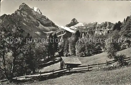 Braunwald GL Ortstock Hoher Turm Kat. Braunwald