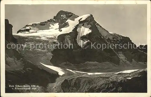 Klausenpass Scheerhorn Kat. Klausen