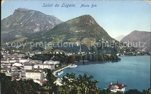 Lugano TI Monte Bre See Kat. Lugano