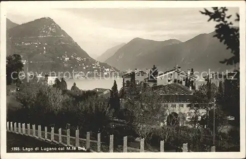 Lugano TI Lago Monte Bre Kat. Lugano