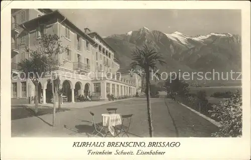 Brissago Kurhaus Brenscino Eisenbahnferienhaus / Brissago /Bz. Locarno