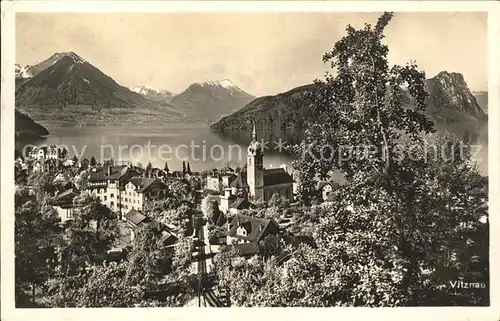 Vitznau mit Seeblick Kat. Vitznau