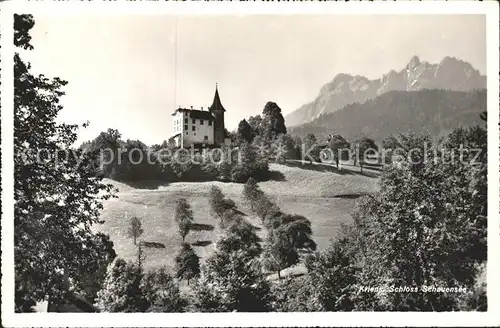 Schauenstein Kriensschloss Kat. Schauenstein