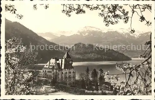 Vitznau Parkhotel mit Vierwaldstaettersee Kat. Vitznau