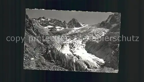 Trient Martigny Glacier du Trient Kat. Trient