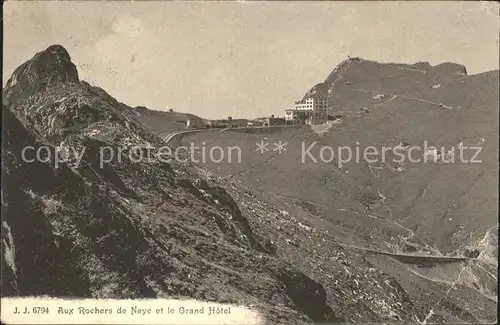 Rochers de Naye et Grand Hotel Kat. Rochers de Naye