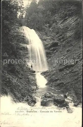 Torrenthorn Diablerets Cascade du Torrent Kat. Torrenthorn