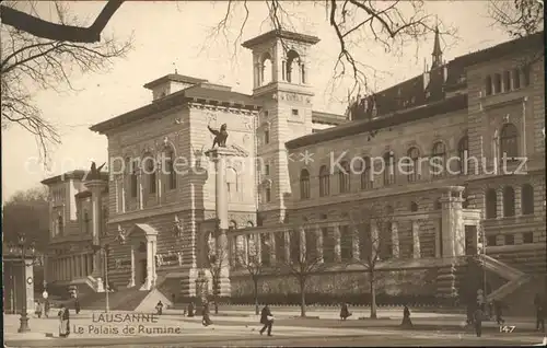 Lausanne VD Le Palais de Rumine / Lausanne /Bz. Lausanne City