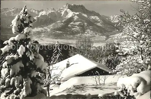 Leysin et Dents du Midi Kat. Leysin