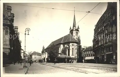 Lausanne VD Kirche Strasse / Lausanne /Bz. Lausanne City