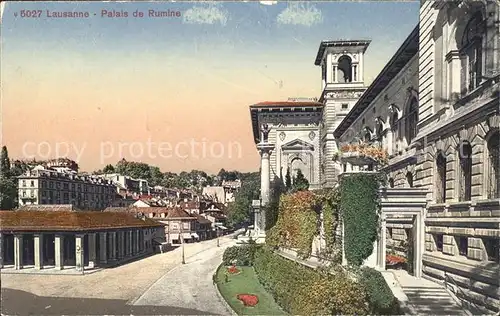 Lausanne VD Palais de Rumine / Lausanne /Bz. Lausanne City