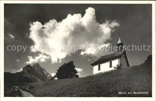 Braunwald GL Kapelle Kat. Braunwald