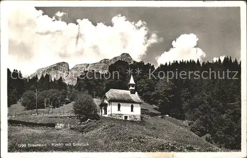 Braunwald GL Kirchli mit Eckstock Kat. Braunwald