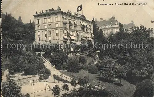 Lausanne VD Grand Hotel Richemont / Lausanne /Bz. Lausanne City
