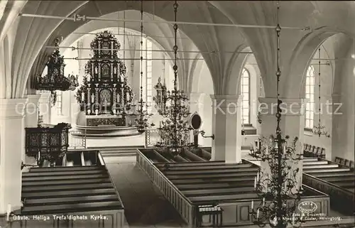 Gaevle Heliga Trefaldighets Kyrka Dreifaltigkeitskirche Kat. Gaevle