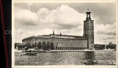 Stockholm Stadshuset Kat. Stockholm