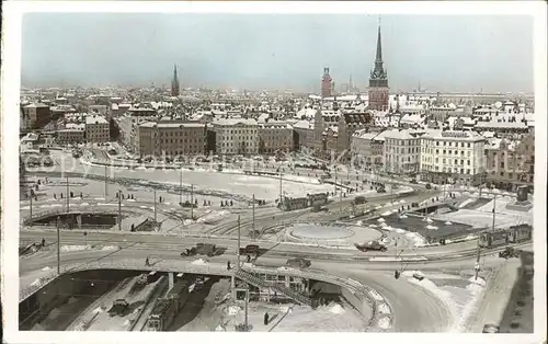 Stockholm Slussen och Gamla staden Altstadt Kat. Stockholm