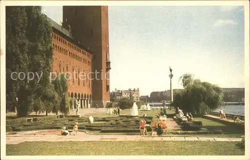 Stockholm Stadshustraedgarden Kat. Stockholm