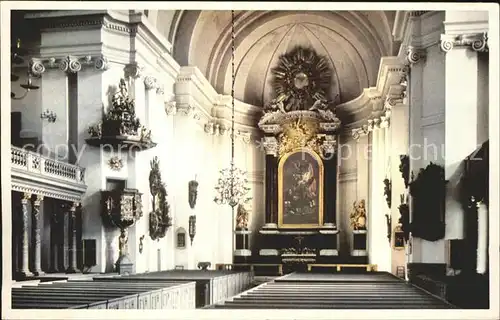 Kalmar Interioer av Domkyrkan Kirche Altar Kat. Kalmar