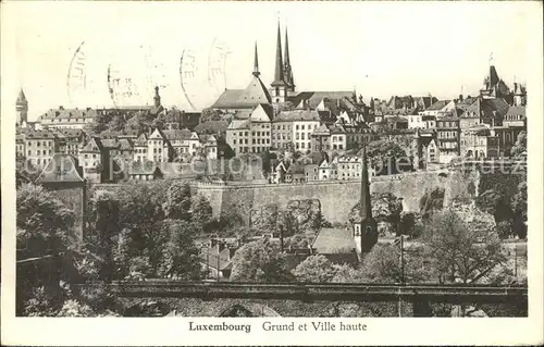 Luxembourg Luxemburg Grund et Ville haute / Luxembourg /