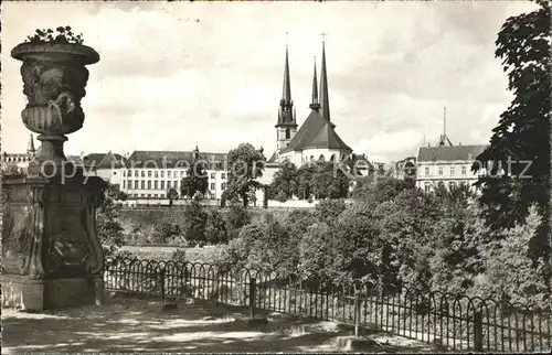 Luxembourg Luxemburg Cathedrale et l'Athenes / Luxembourg /