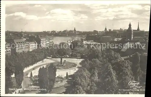 Stockholm Kungsfraedgarden Park Kat. Stockholm