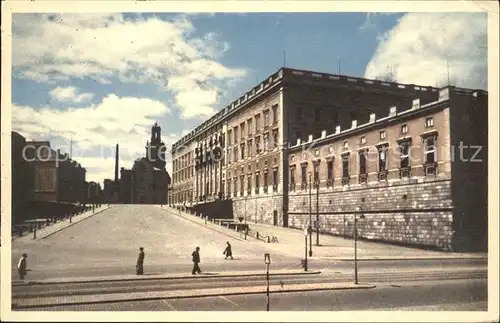 Stockholm Kungl Slottet vid Slottsbacken Schloss Kat. Stockholm