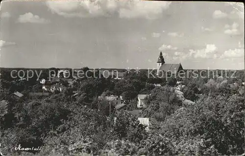 Naantali Ortsansicht mit Kirche Kat. Naantali