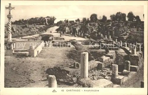 Carthage Karthago Amphitheatre Kat. Tunis