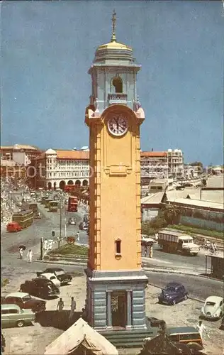 Colombo Ceylon Sri Lanka Khan Clock Tower Kat. Colombo