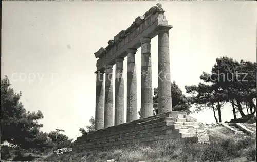 Rhodes Rhodos Greece Cameros Ruinen Historische Staette Kat. Rhodes
