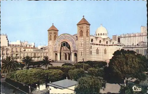 Oran Algerie Vue sur la Cathedrale Kat. Oran