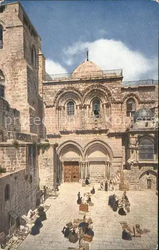 Jerusalem Yerushalayim Kirche des Heiligen Grabes Kat. Israel