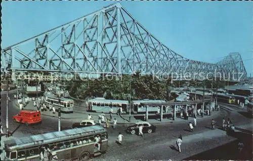 Calcutta Howrah Bridge Kat. Calcutta